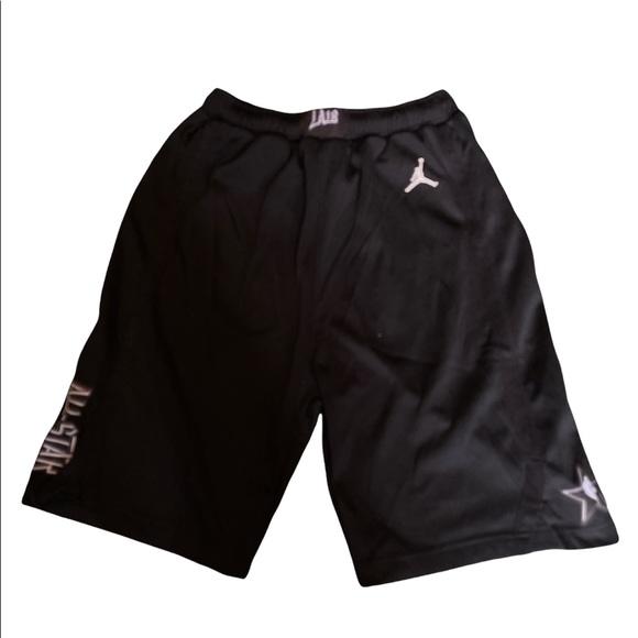 NBA Other - NBA Authentic Air Jordan Nike Dri Fit Black Shorts Large